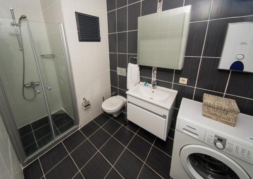 Koupelna v ubytování Dalyan Elit Apart Otel