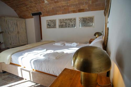 Cama o camas de una habitación en Villa Fonteintanata