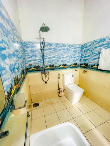 Koupelna v ubytování Srisara Villa Galle