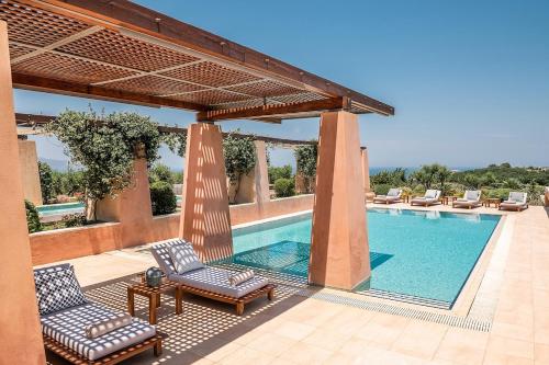 Πισίνα στο ή κοντά στο Annaniko Villa, amazing views, Spacious pools