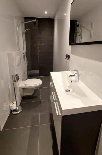 Bilik mandi di Studio Aan de Kade in Sneek