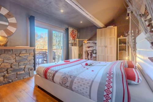 Katil atau katil-katil dalam bilik di Apartment Design Suite