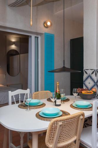 Η κουζίνα ή μικρή κουζίνα στο Fiesta y Siesta
