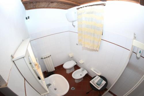 Kylpyhuone majoituspaikassa Agriturismo Monte Due Torri
