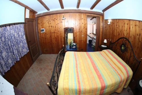 Cama o camas de una habitación en Agriturismo Monte Due Torri