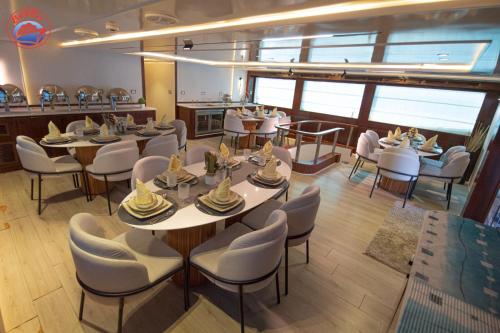 Posezení v ubytování Bella Liveaboard