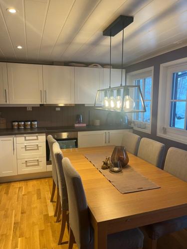 Kuchyň nebo kuchyňský kout v ubytování Fjellro på Bortelid - nær turstier og badevann