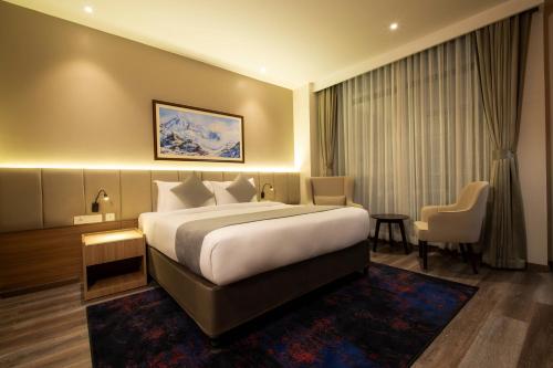 Postel nebo postele na pokoji v ubytování Best Western Plus Kathmandu