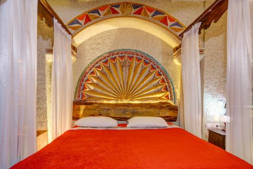 Katil atau katil-katil dalam bilik di Nova Cave Hotel