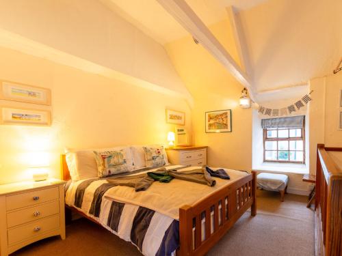 Voodi või voodid majutusasutuse Holiday Home Kips Cottage by Interhome toas