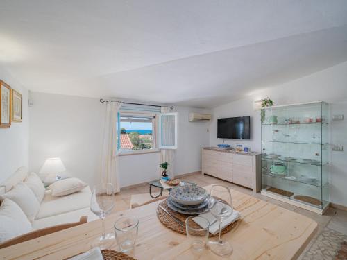 Μια τηλεόραση ή/και κέντρο ψυχαγωγίας στο Apartment Ammentos by Interhome