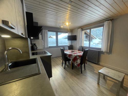 GROTTE AUX FEES D, appartement 6 pers, skis aux pieds