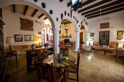Χώρος καθιστικού στο Casa Serena Vista