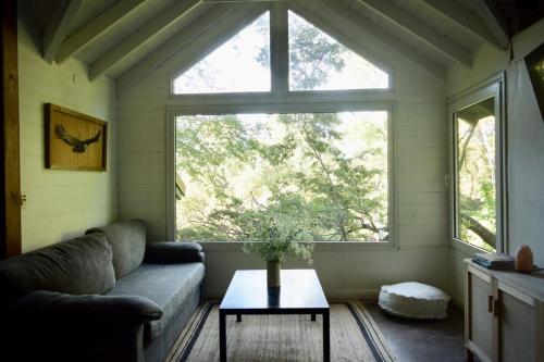 Ein Sitzbereich in der Unterkunft Casa Paraiso 1 - San Martin de los Andes