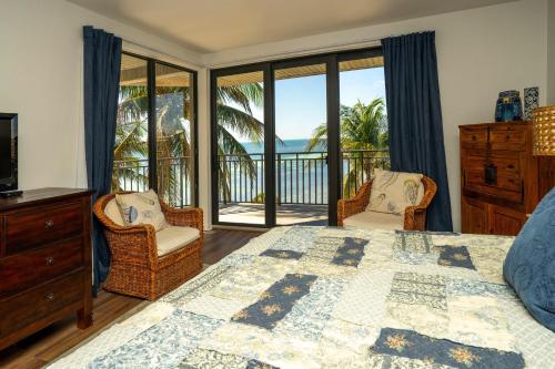 Ένα ή περισσότερα κρεβάτια σε δωμάτιο στο Casa Papa Del Mar