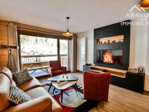 Appartement neuf aux pistes, parking, Wi-Fi, balcon, 6 pers - FR-1-391-188