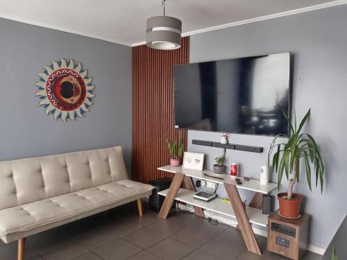 TV/trung tâm giải trí tại Condominio Mistral Oriente 2