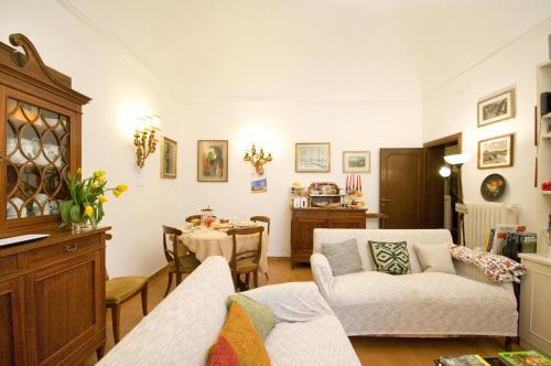 Istumisnurk majutusasutuses Bed and Breakfast San Michele