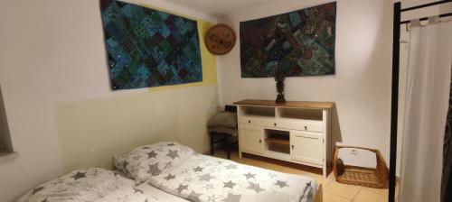 Hawis Apartments by Hermann Weissにあるベッド