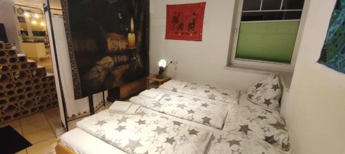 Hawis Apartments by Hermann Weissにあるベッド