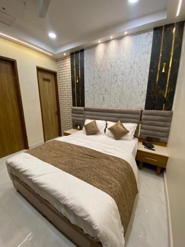 Hotel Liyan Innにあるベッド