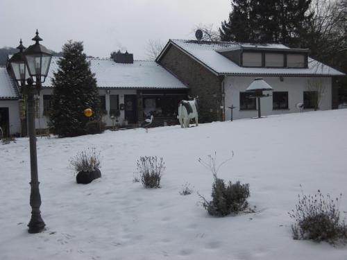 Land des Friedens in Nettersheim / Eifel durante el invierno