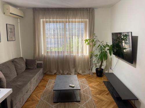 Гостиная зона в Cozy Apartment, in the center of Tirana