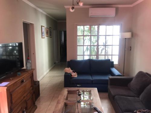 TV a/nebo společenská místnost v ubytování Casa quinta hermosa