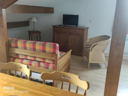 Televisyen dan/atau pusat hiburan di appartement entier Ustou Guzet