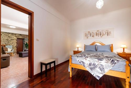 Postel nebo postele na pokoji v ubytování Sunset House