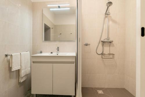 Koupelna v ubytování Sunset House