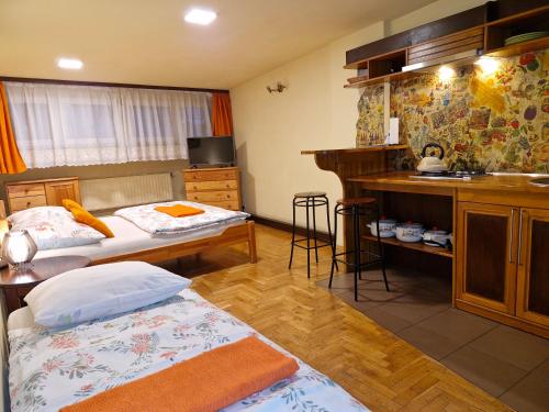 Posteľ alebo postele v izbe v ubytovaní Indalo Rooms