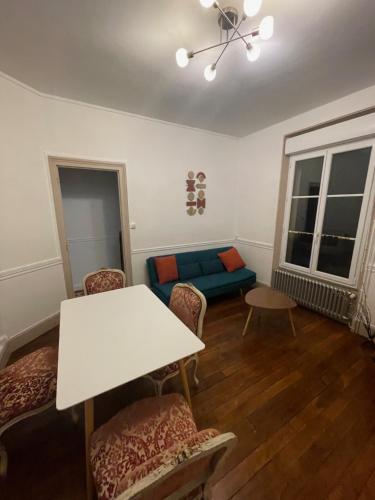 Posezení v ubytování Maison Jean-Pierre