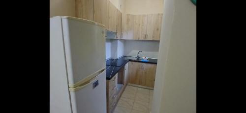 Giorgio's apartmant on the seaにあるキッチンまたは簡易キッチン