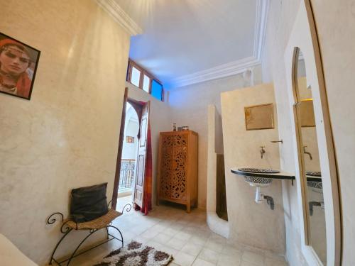 Kuchyň nebo kuchyňský kout v ubytování Riad Córdoba