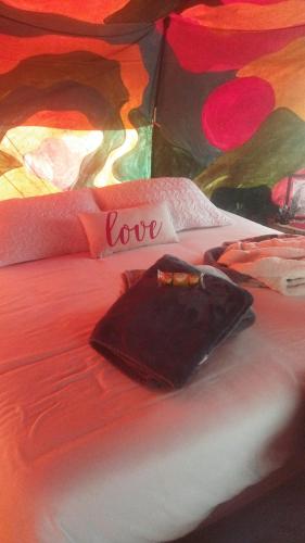 Ein Bett oder Betten in einem Zimmer der Unterkunft Glamping con sentido