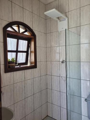 Koupelna v ubytování Pousada da Sissii