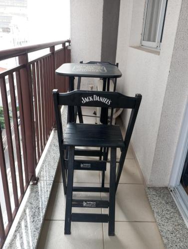 Balcon ou terrasse dans l'établissement Studio 98 Centro SP , 25 de Março, bras, Santa Efigênia, bom retiro, Anhangabaú