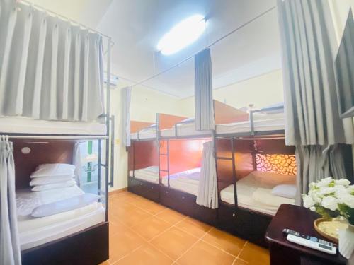 Hong My Hotelにあるベッド