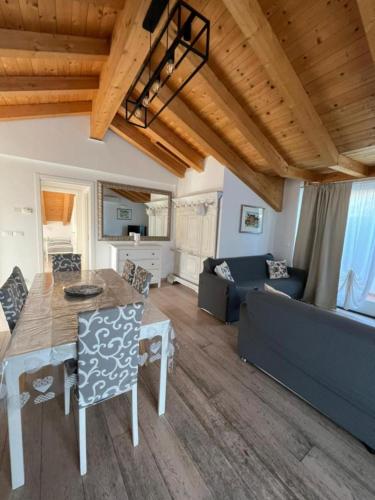Χώρος καθιστικού στο Residence Porta Saragozza