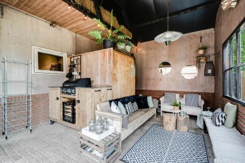 Dapur atau dapur kecil di Boerenlodge 't Vennetje