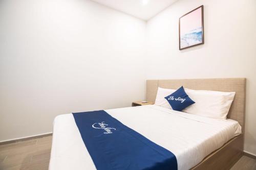 Postel nebo postele na pokoji v ubytování The Sóng Apartment Luxury Vung Tau - Căn Hộ Biển Sang Trọng, Full Tiện Ích