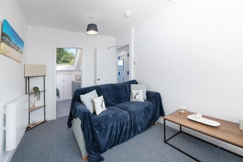 Dapur atau dapur kecil di Aberdovey Sea View Apartment