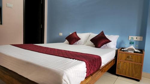 Postel nebo postele na pokoji v ubytování Pondy Pleasant Stay