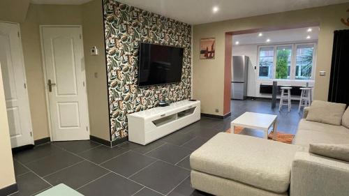 TV/trung tâm giải trí tại Maison vue mer