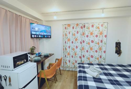 Katil atau katil-katil dalam bilik di #301WZNET梅屋敷駅2分横浜羽田空港都心便利商店街1k静かな町