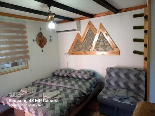 Postel nebo postele na pokoji v ubytování Apartman Rakocevic