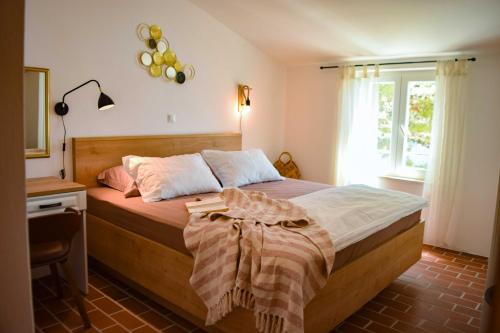 Postel nebo postele na pokoji v ubytování Villa Silencia
