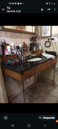 Dapur atau dapur kecil di Casa Verde