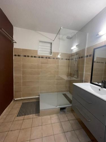Un baño de APPART SPA 20 MIN port croisière et aéroport